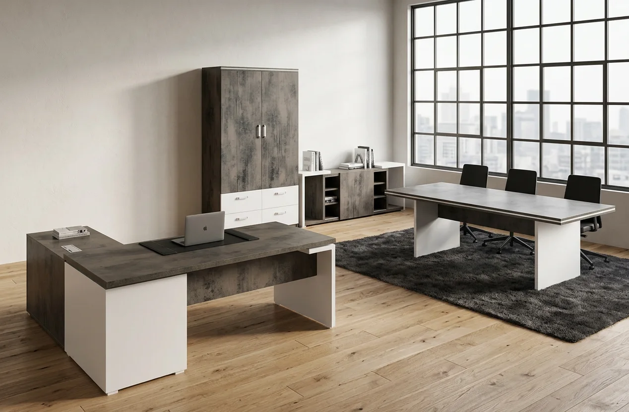 Gabinet menedżerski w systemie Loft Deluxe