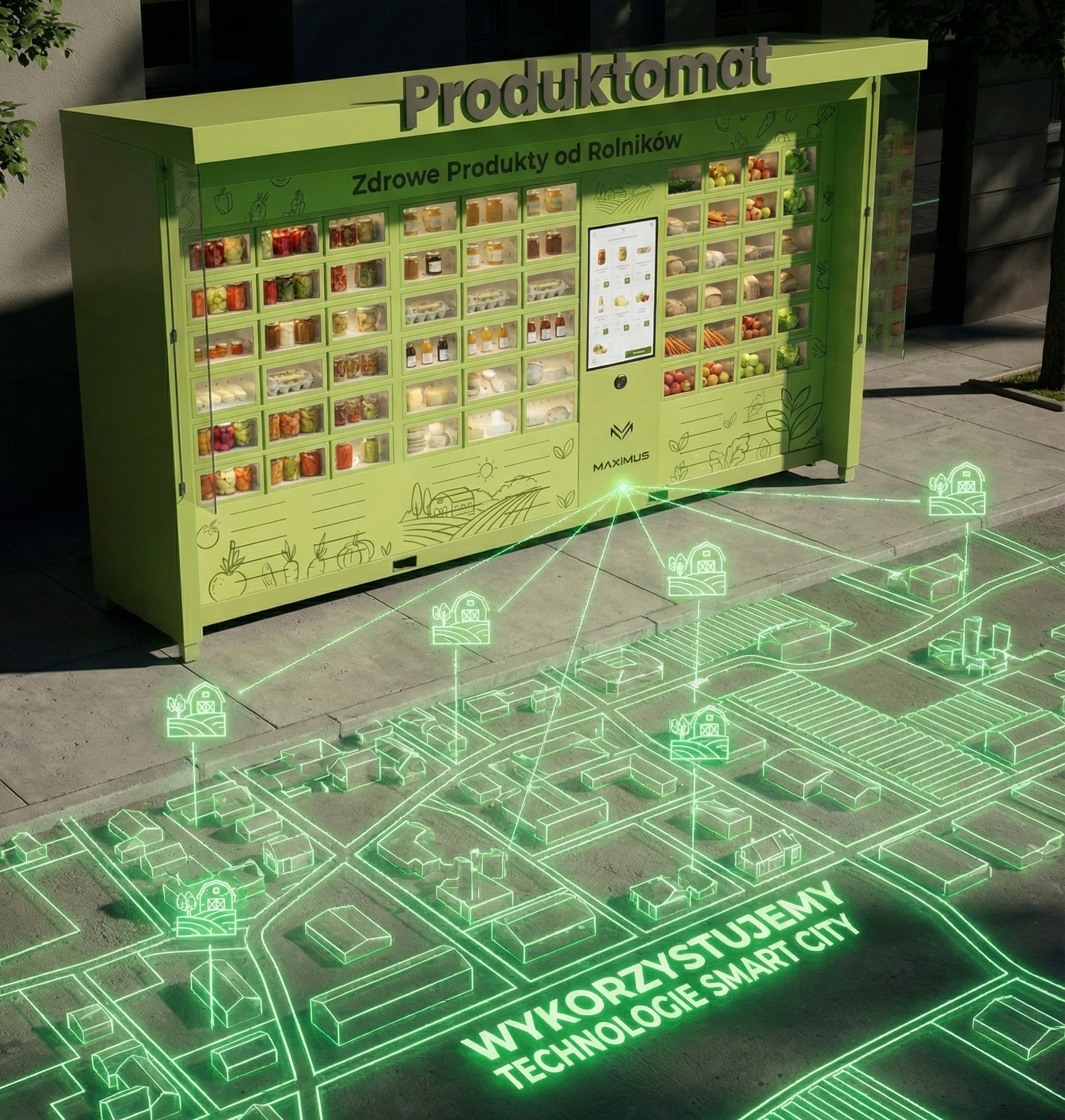 Projekt Produktomatów - Kraina Łęgów Odrzańskich