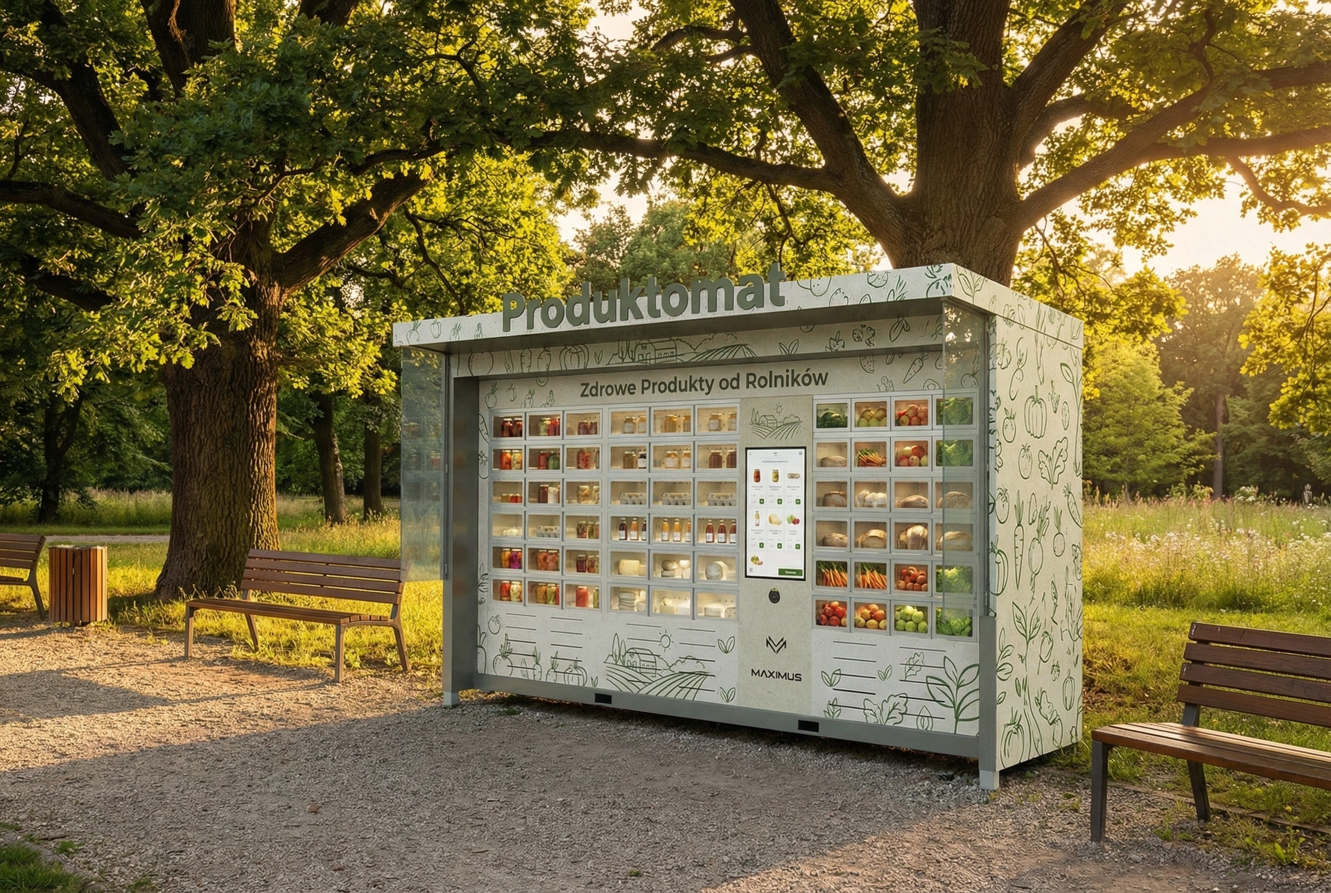 Produktomat - park